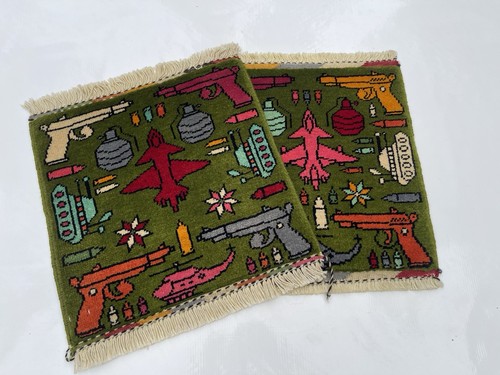 44x40cm afghan war - afghan,