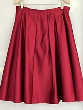 RONIT ZILKHA Heavy 100% Silk Skirt. Size UK 14.