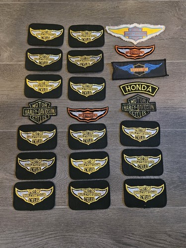 Harley davidson patches joblot - harley,
