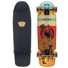 Arbor Cruiser Complete Jess Mudgett Pilsner Complete Longboard - 8.25" x 28.75"