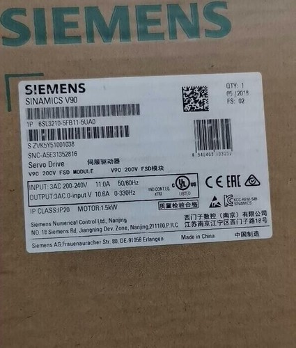 6sl3210 5fe11 5ua0 - pro, siemens