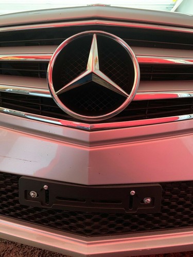 Front license plate - plate, tag