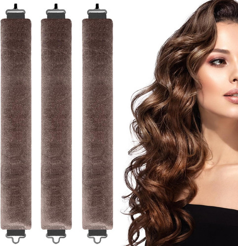 3pcs heatless curlers heat - 3pcs, no