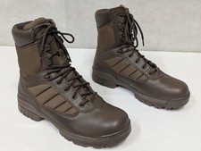 British Army - Military -  MOD - Bates Brown Leather Combat Patrol Boots UK 10