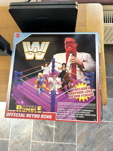 Wwe retro mattel ring - mattel,