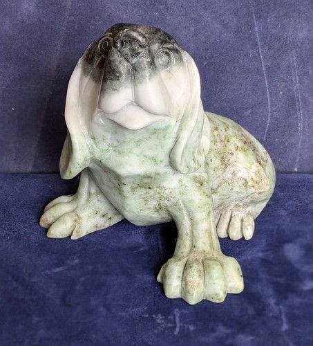 Certificated hand carved dog - hand,