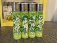 Rare Pre 2019 Cannabis Clipper Lighter Set - Mary Jane by FIREFLOW