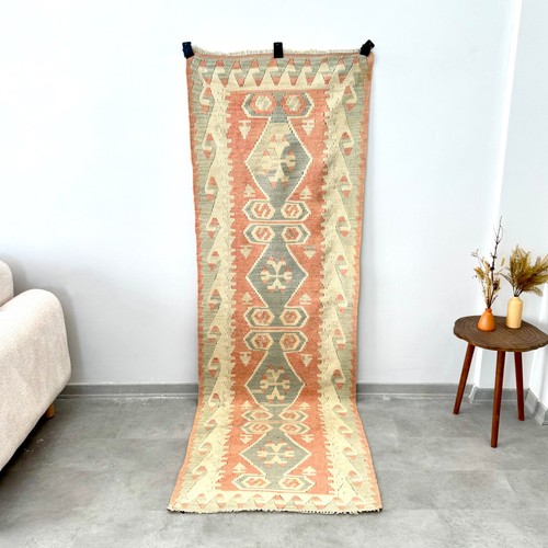 3x8 vintage kilim - kilim, runner