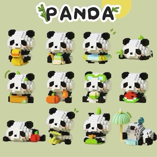 Micro mini panda building - mini,