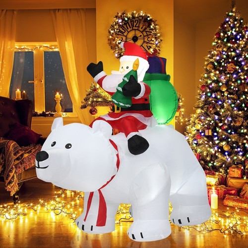 Inflatable christmas santa - christmas,