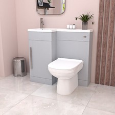 Nes Home Matte Grey L Shape