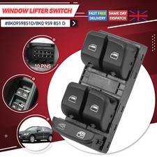 8K0959851D FOR AUDI A4 B8 Q5 A5 Electric Power Window Control Switch DRIVER SIDE