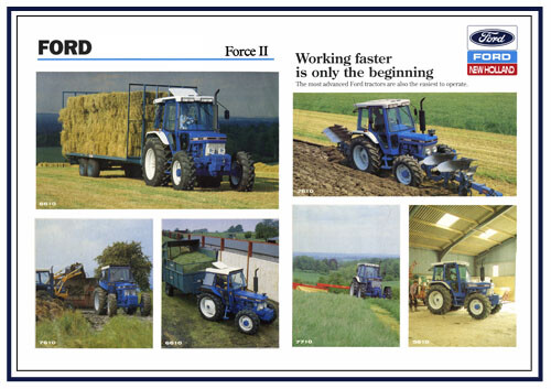 Vintage ford new holland - vintage,
