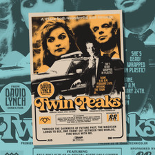 Twin Peaks, 90s themed Print