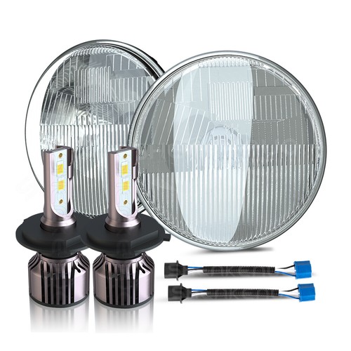 Classic car domed lens - 7",