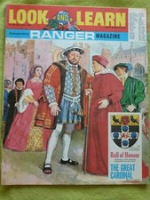 LOOK AND LEARN / 1969 APRIL 28 / THE COAT OF ARMS OF CARDINAL WOLSEY