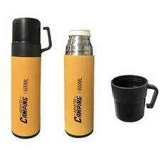 Stainless Steel Thermos Travel Flask Bottle 600ml