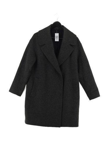 Cos women coat 8 grey - coat,