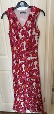 Gorgeous Amaranto Floral Tailored Dress Size 12