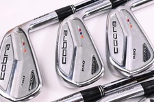 Cobra AMP Cell Pro Irons / 4-PW / Stiff Flex Dynamic Gold S300 Shafts