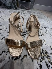 Rose Gold Block Heel