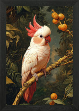 Pink Cockatoo in Tropical