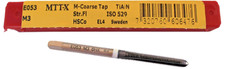 Dormer E053 MTT-X M3 M-Coarse Tap Straight Flute TiAlN HSCo EL4 ISO 529