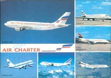 Air Charter 5 views Airbus A 300 Boeing B 747 737 727 Super 10
