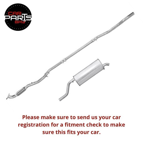 Exhaust for vauxhall corsa mk3 - exhaust,