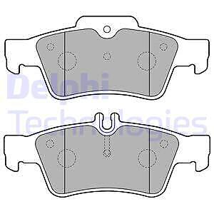 Lp1868 delphi brake pad set - lp1868,