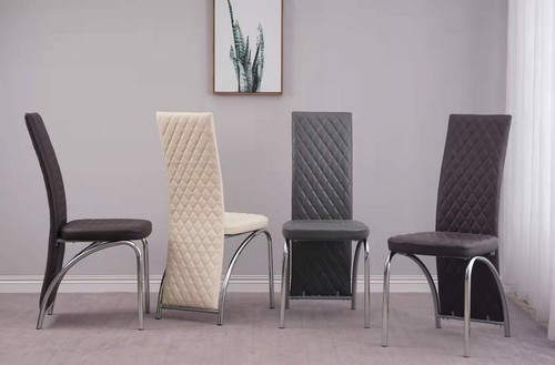 Set faux leather dining - set, 4