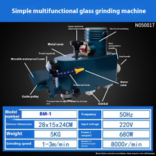 220 Volt Glass Hand Grinder