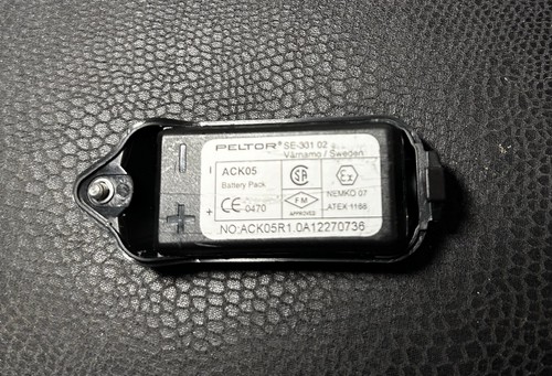 Peltor ack05 rechargeable - peltor,