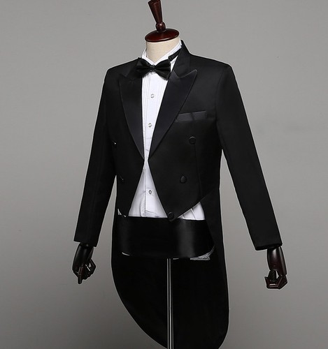 Men tuxedo black - black, magic