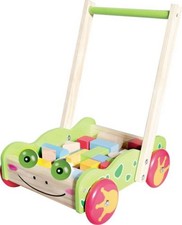SpielMaus Wooden Trolley with
