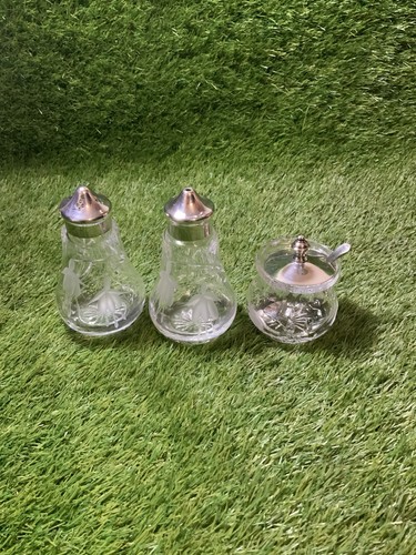 Stuart crystal cruet set - crystal,