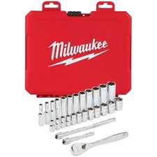 Milwaukee 1/4" Socket Set 28