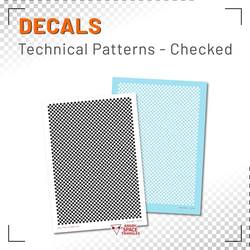 Checked pattern technical - pattern,