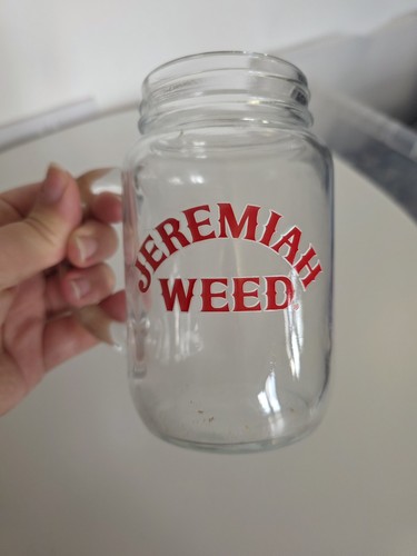 Jeremiah weed glass cup - weed,