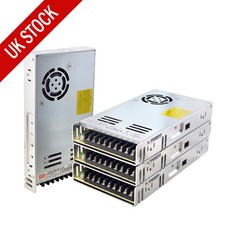 Mean Well 350W Enclosed Switching Power Supply 12V 24V 36V 48V