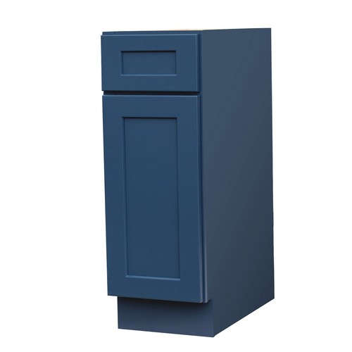 Blue shaker kitchen base - blue,