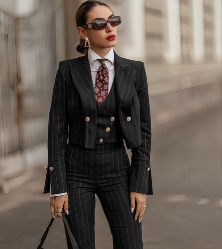 Striped suits for women - suits,
