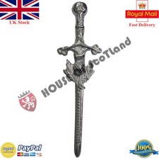 Scottish Kilt Pins Various Design Chrome Finish 4" Highland Pin & Brooch Celtic