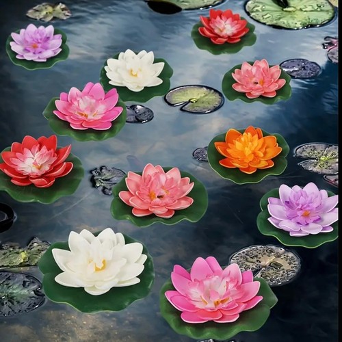 Artificial lotus water lily - lotus,