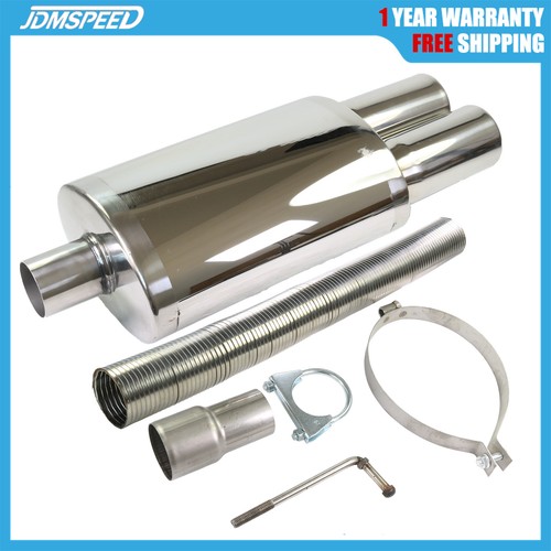 Exhaust back box twin - box,