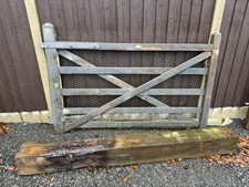 6ft Wooden Gate And Post