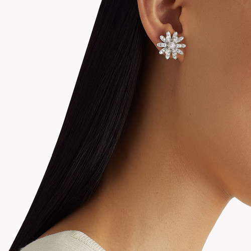 14k white gold - white, diamond
