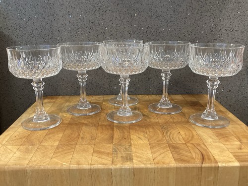 Set six vintage champagne - six,