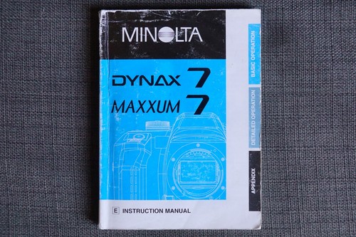 Minolta dynax maxxum - minolta, 7