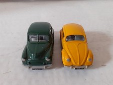 Vintage Corgi Vw Beetle Yellow